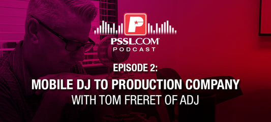Mobile DJ to Production Company with Tom Feret of ADJ
