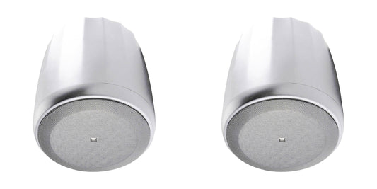 JBL C67HC/T-WH 6.5-Inch Narrow Coverage High Ceiling Pendant Speaker Pair - White - PSSL ProSound and Stage Lighting