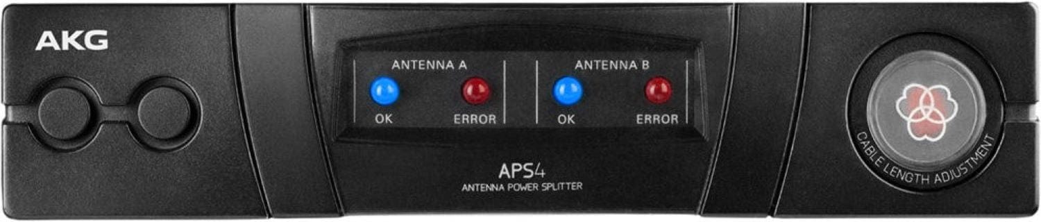 AKG 3296H00050 / APS4 EU/US/UK/AU Antenna Power Splitter with Power Supply - PSSL ProSound and Stage Lighting