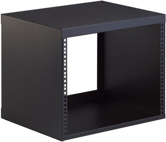 K&M 48240.008.55 Rack - 8 Spaces - Black - PSSL ProSound and Stage Lighting
