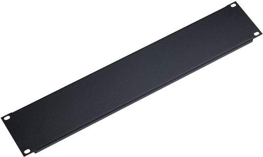 K&M 49424.000.55 Panel - Aluminum - 4 Spaces - Black - PSSL ProSound and Stage Lighting