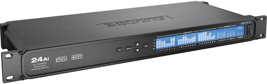 MOTU 24AI USB-2 / AVB Ethernet Audio Interface with 24 Channels of Analog Input and DSP - PSSL ProSound and Stage Lighting