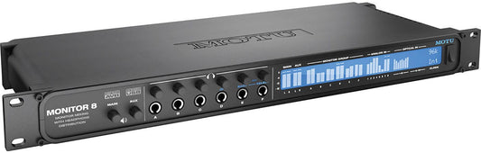 MOTU Monitor 8 Monitor Mixer / Headphone Amp and USB-2 / AVB Audio Interface - PSSL ProSound and Stage Lighting