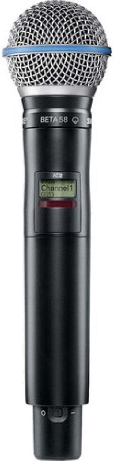 Shure Axient AD2/B58A Handheld Wireless Microphone Transmitter, G57 Band - PSSL ProSound and Stage Lighting