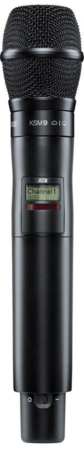 Shure Axient AD2/KSM9 Handheld Wireless Microphone Transmitter, K54 Band - PSSL ProSound and Stage Lighting