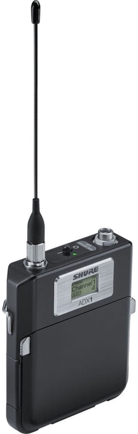 Shure Axient ADX1LEMO3 Bodypack Transmitter, X55 Band - PSSL ProSound and Stage Lighting