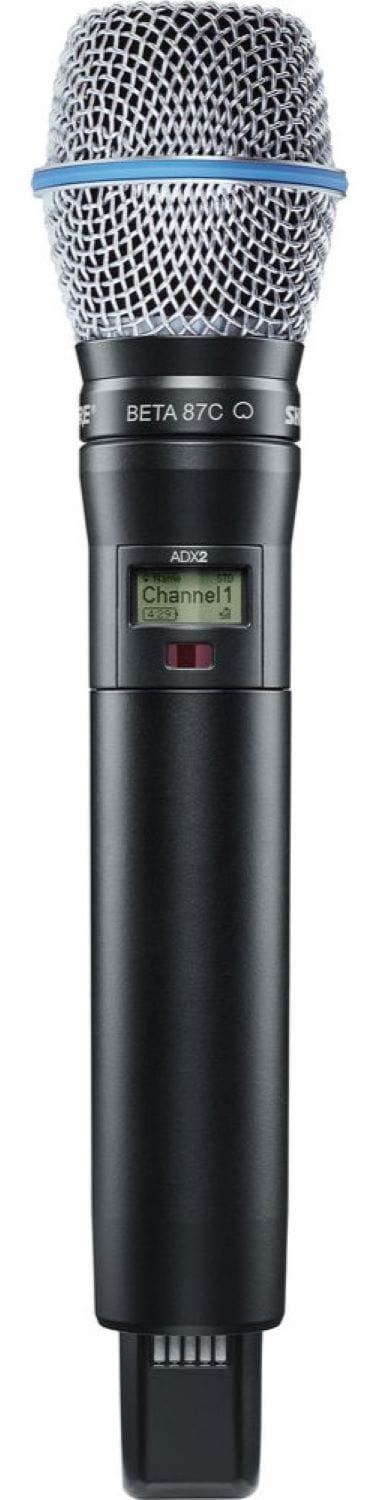 Shure Axient ADX2/B87C Handheld Wireless Microphone Transmitter, X55 Band - PSSL ProSound and Stage Lighting