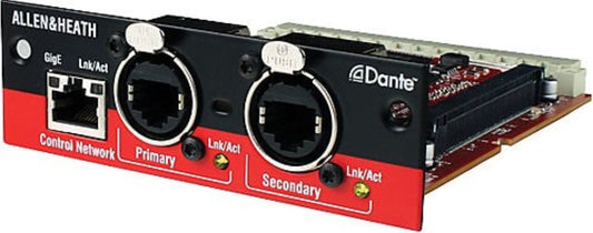 Allen & Heath AH-M-DANTE-A 64 X 64 Dante Card 48kHz / Requires DL-ADAPT-A for dLive and Avantis - PSSL ProSound and Stage Lighting