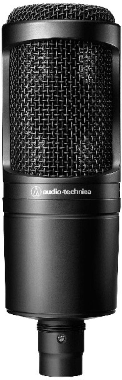 Audio-Technica AT2020PK Streaming / Podcasting Pack with AT2020 Microphone / Headphones / Boom-Arm - PSSL ProSound and Stage Lighting