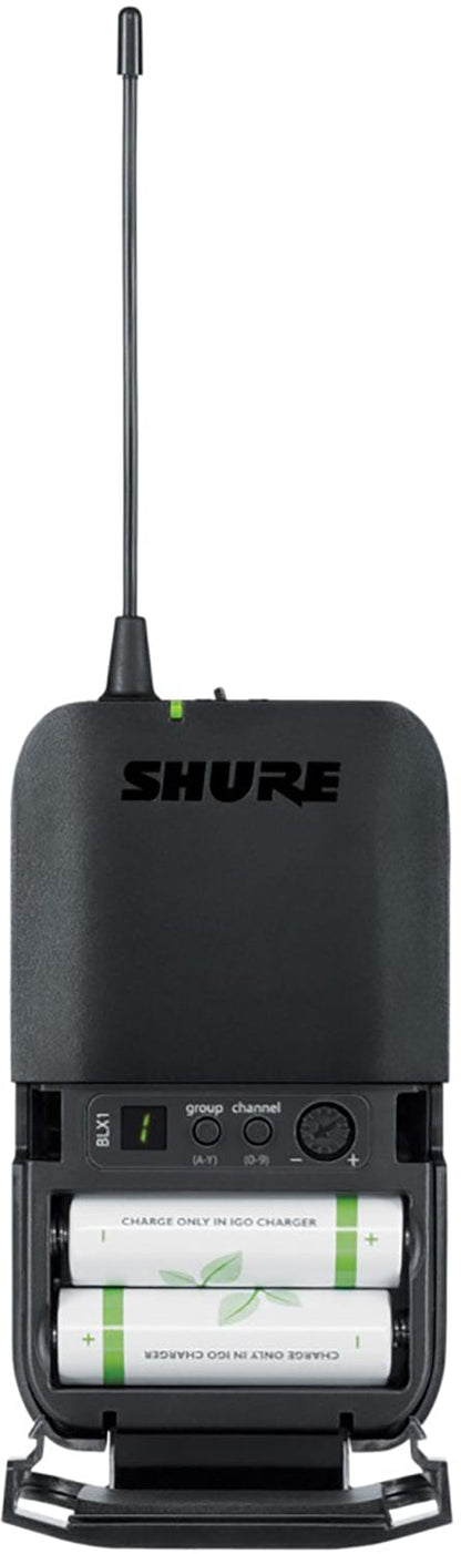 Shure BLX1288 Wireless Combo System w/ SM58 Handheld and WL185 Lavalier, H9 Band - PSSL ProSound and Stage Lighting
