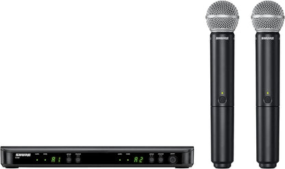 Shure BLX288 Wireless Dual Vocal System w/ two SM58, J11 Band - PSSL ProSound and Stage Lighting