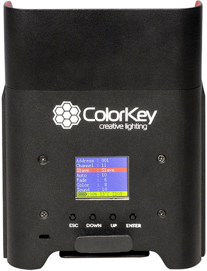 ColorKey CKU-7078-KIT AirPar HEX 4 8-Pack with Charging Case - PSSL ProSound and Stage Lighting