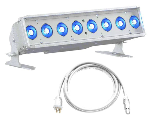 ETC CSLINEAR1-1 ColorSource Linear 1 with 5-Pin DMX/XLR and Edison Plug - White - PSSL ProSound and Stage Lighting