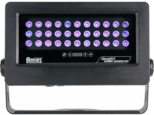 Antari DFX-IPW2000 DarkFX UV Wash 2000IP High-powered IP-65 Outdoor Fixture - PSSL ProSound and Stage Lighting