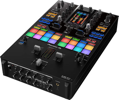 Pioneer DJ DJ DJM-S11 DJ Mixer with Decksaver - PSSL ProSound and Stage Lighting