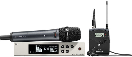 Sennheiser EW 100 G4-ME2/835-S-A Wireless Lavalier / Vocal Combo Set - PSSL ProSound and Stage Lighting