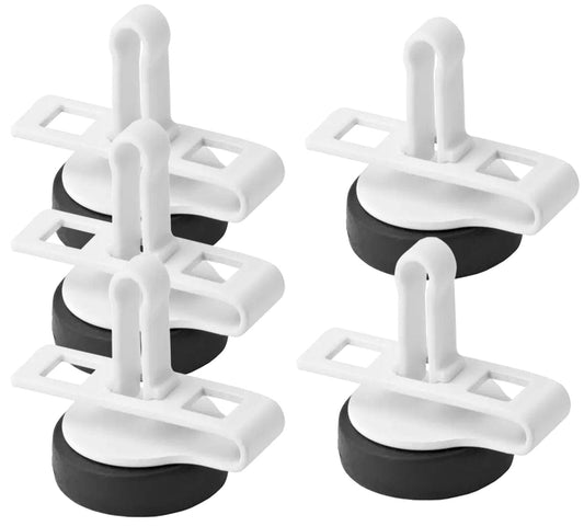 AKG 6500H00380 / H1 Magnet Clips (5 Pack) for MicroLite Microphones - White - PSSL ProSound and Stage Lighting