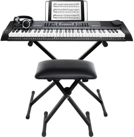 Alesis Harmony 61 MKIII 61-Key Portable with Stand / Bench / Sustain Pedal - PSSL ProSound and Stage Lighting