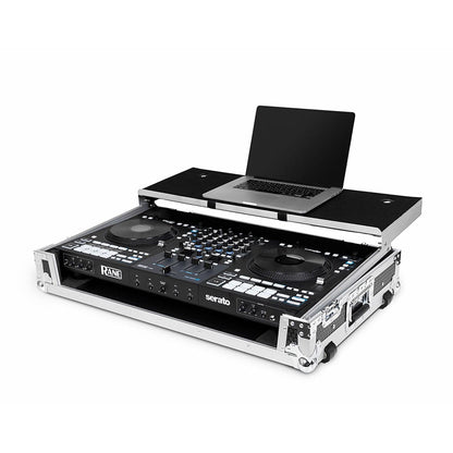 Headliner Flight Case for Rane Four with Laptop Platform and Wheels - PSSL ProSound and Stage Lighting