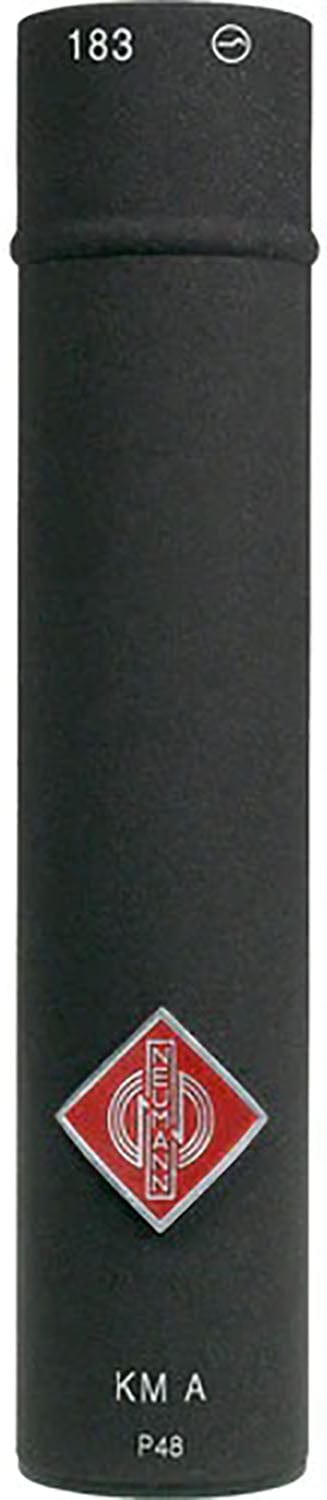 Neumann KM-183-A-NX Omnidirectional Diffuse-Field Equalised Microphone - Nextel Black - PSSL ProSound and Stage Lighting