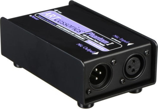 ART Phantom 1 Single-Channel 48 Volt Phantom Power Supply - XLR In / Out - PSSL ProSound and Stage Lighting