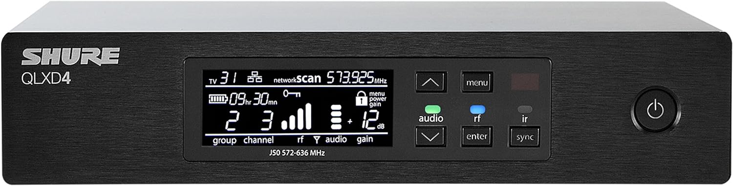 Shure QLXD14 Wireless System w/ SM35 Headworn Microphone, J50A Band - PSSL ProSound and Stage Lighting