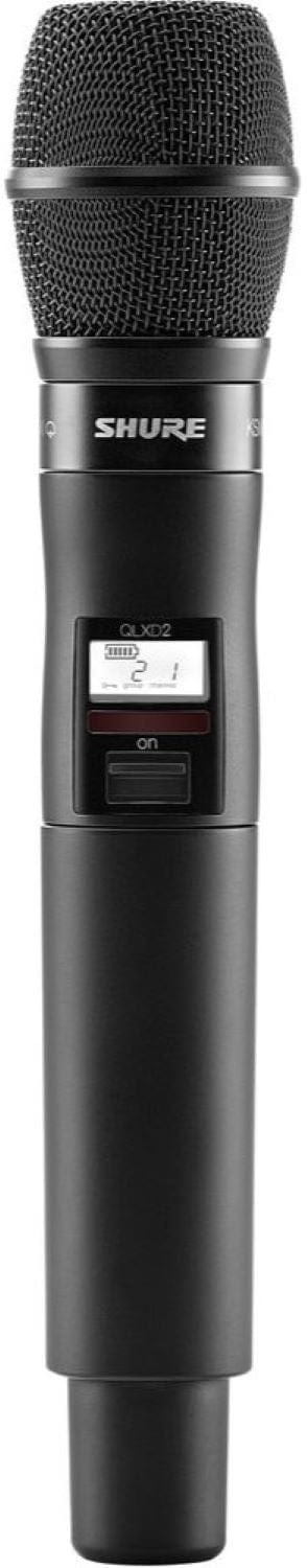 Shure QLXD2/KSM9 Handheld Transmitter with KSM9 Capsule - J50A Band - PSSL ProSound and Stage Lighting