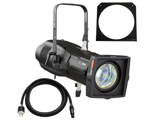 ETC Source Four LED Series 3 Lustr X8 Ellipsoidal with XDLT Shutter and 26-Degree Lens (Black) - PSSL ProSound and Stage Lighting