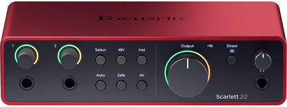 Focusrite Scarlett 2i2 Studio 4th Gen Recording Bundle - PSSL ProSound and Stage Lighting