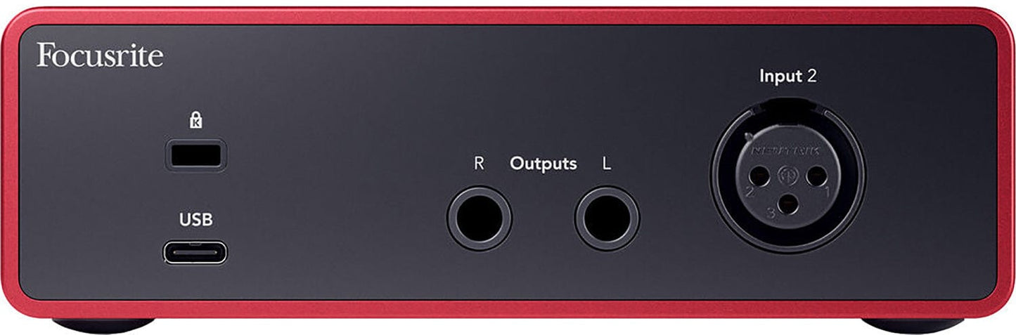 Focusrite Scarlett Solo 4th Gen 2 In 2 Out Audio Interface - PSSL ProSound and Stage Lighting