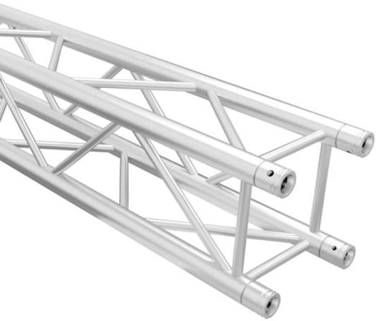 Global Truss SQ-4112-275P 9.02 Ft (2.75M) 3mm Wall Square Truss Segment - PSSL ProSound and Stage Lighting