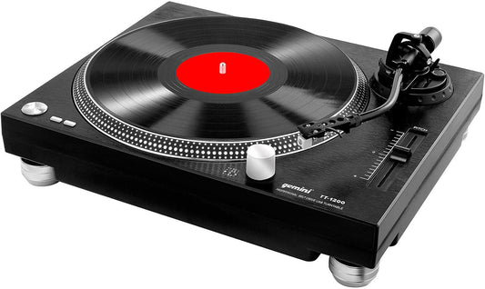 Gemini TT-1200 Belt Drive Turntable With USB Interface - PSSL ProSound and Stage Lighting