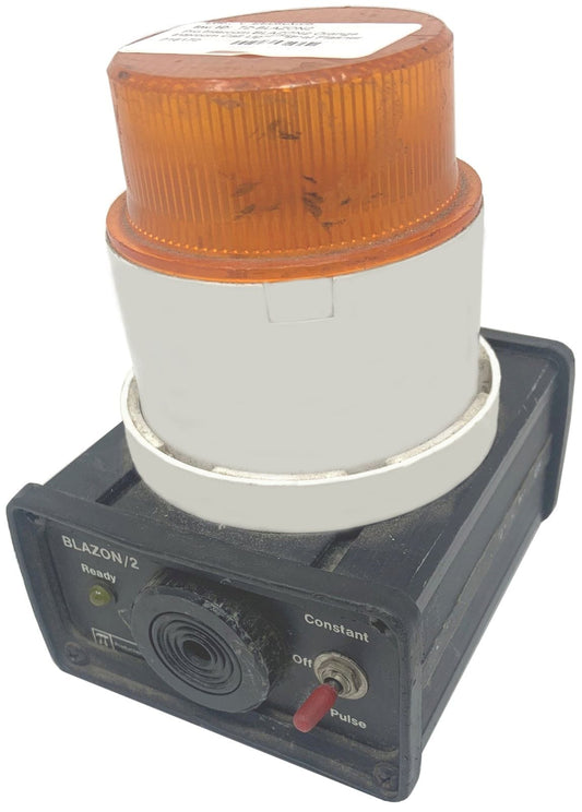 Pro Intercom BLAZON2 Orange Intercom Call Light Signal Flasher - PSSL ProSound and Stage Lighting