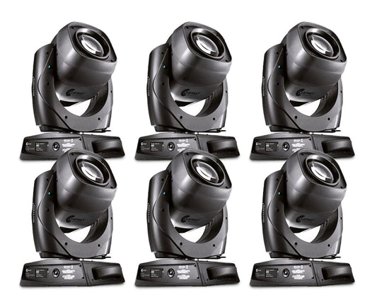 Clay Paky Mythos 2 Moving Head Arc Spot and Beam Light set of 6 - PSSL ProSound and Stage Lighting