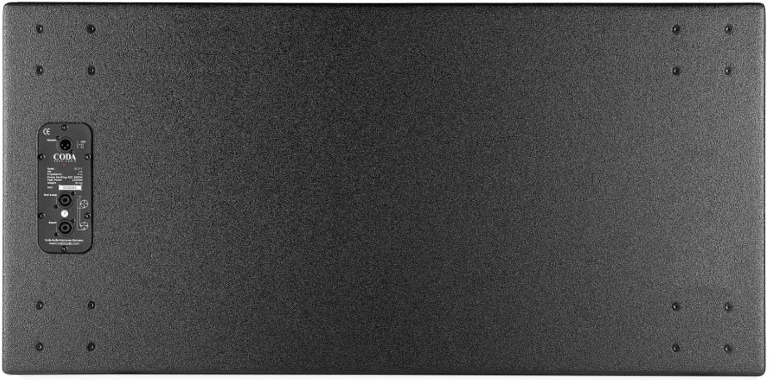 CODA AUDIO SCPF Line Array Subwoofer - PSSL ProSound and Stage Lighting