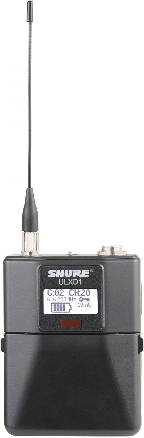 Shure ULXD1 Digital Bodypack Transmitter, X52 Band - PSSL ProSound and Stage Lighting