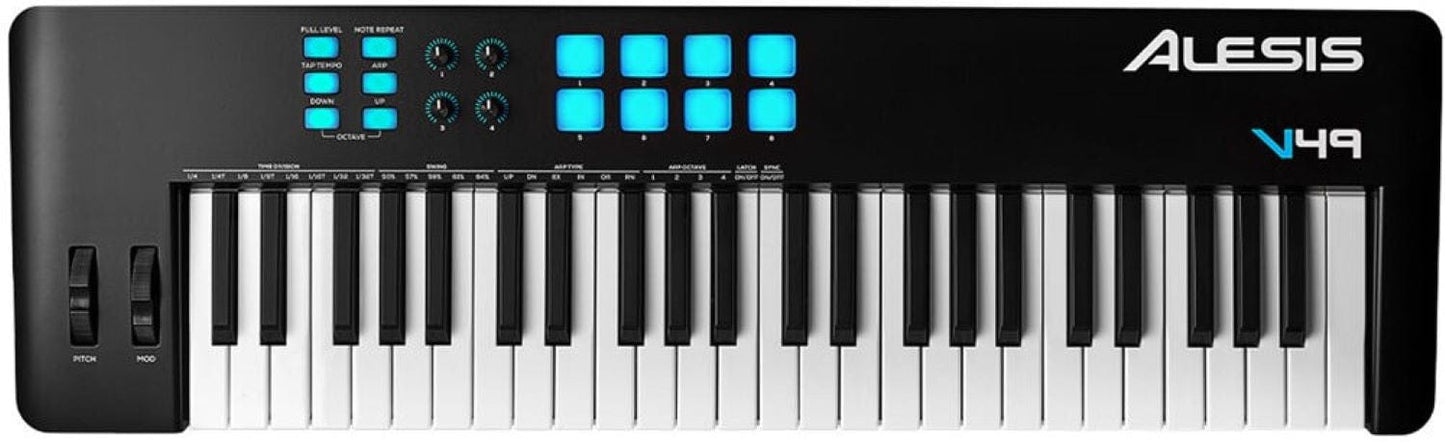 Alesis V49 MKII 49-Key USB / Keyboard Controller - PSSL ProSound and Stage Lighting
