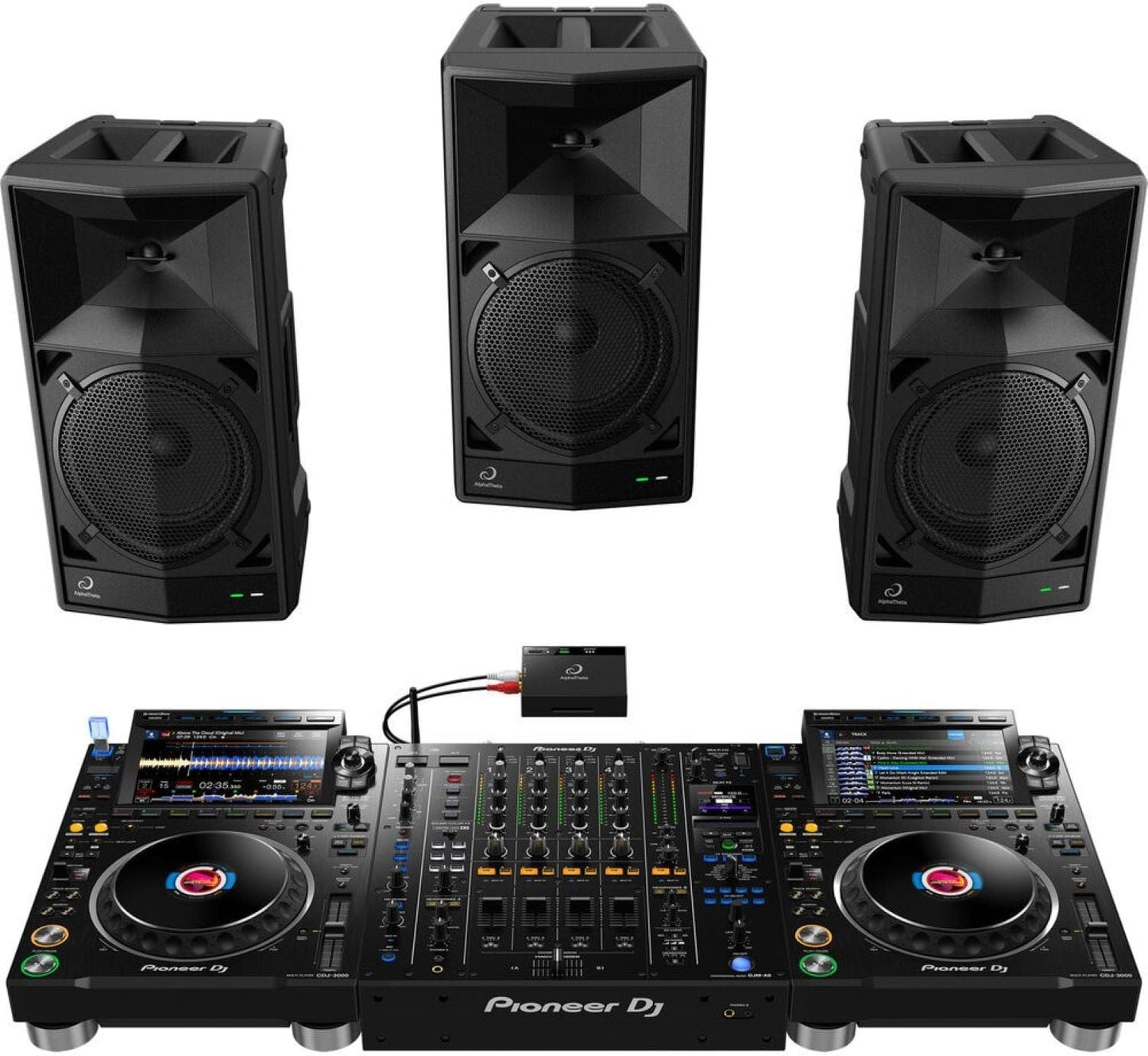 AlphaTheta WAVE-EIGHT Portable DJ Speaker - PSSL ProSound and Stage Lighting
