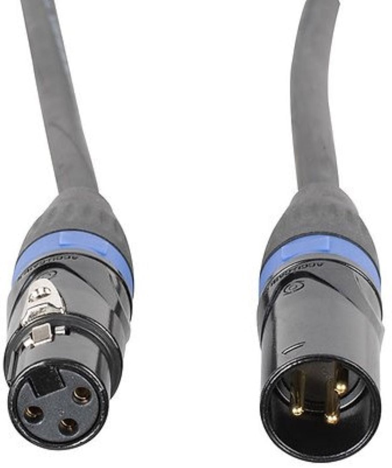 Accu-Cable 10 Ft. PRO XLR M to XLR F - PSSL ProSound and Stage Lighting