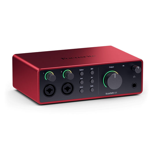 Focusrite Scarlett 4i4 4th Gen Audio Interface - PSSL ProSound and Stage Lighting