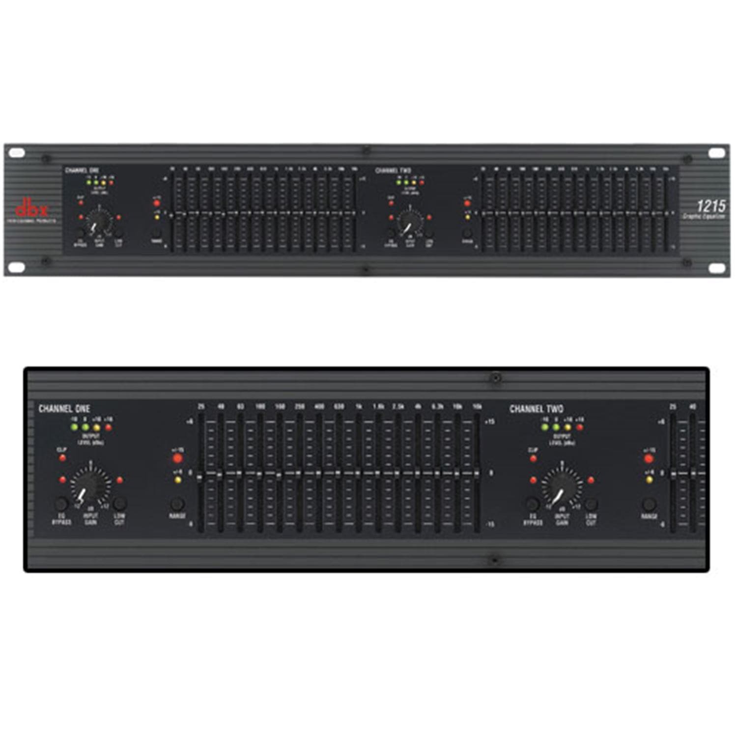 DBX 1215 Dual 15 Band Graphic Equalizer - ProSound and Stage Lighting
