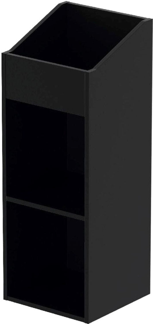 Glorious Record Rack 330 Black Media Storage - PSSL ProSound and Stage Lighting