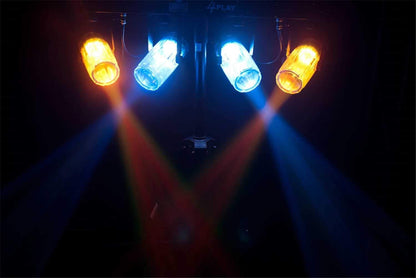 Chauvet 4PLAY CL 4x LED Moonflower Effect Light - ProSound and Stage Lighting