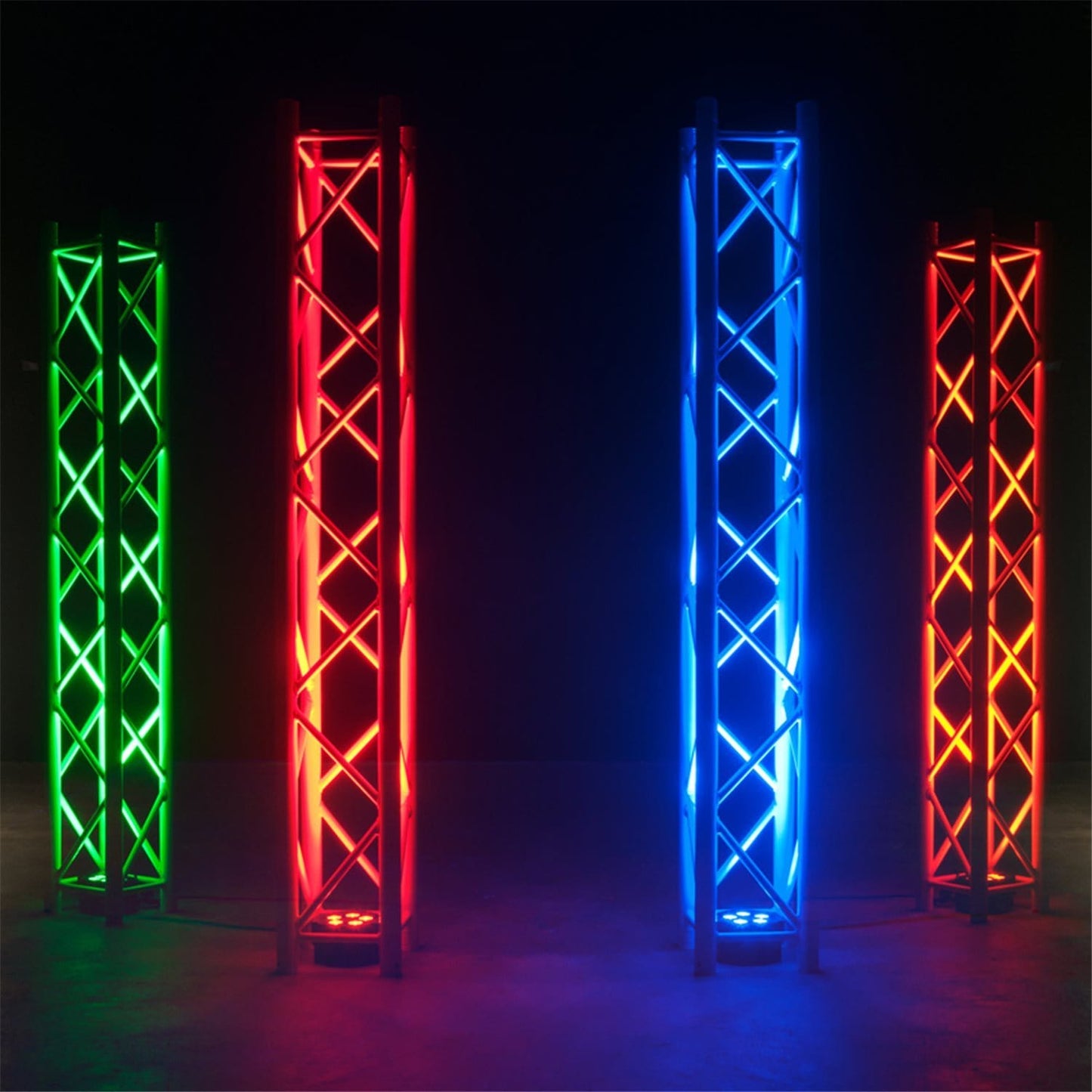 ADJ American DJ 5P Hex RGBAW Plus UV LED DMX Par Wash Light - ProSound and Stage Lighting