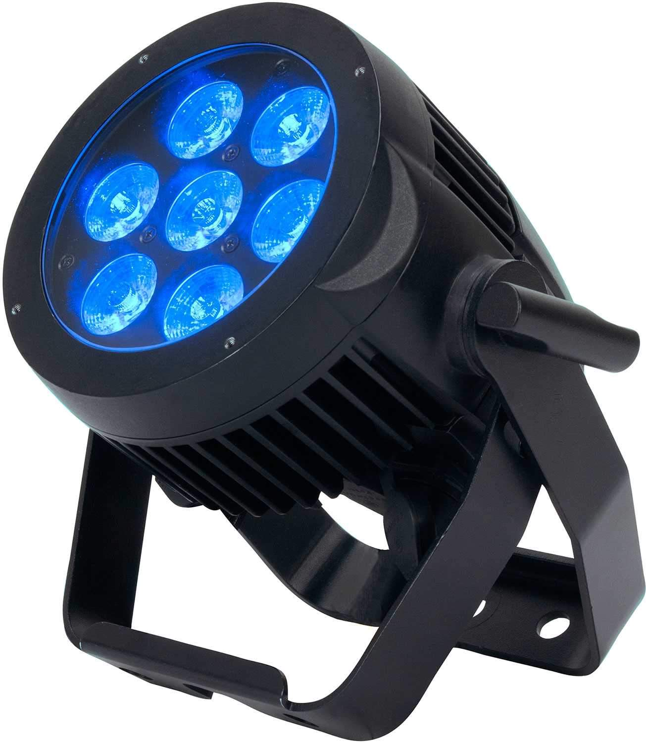 ADJ American DJ 7P Hex IP 7x12-Watt RGBAW Plus UV IP65 Rated LED Par Light - ProSound and Stage Lighting
