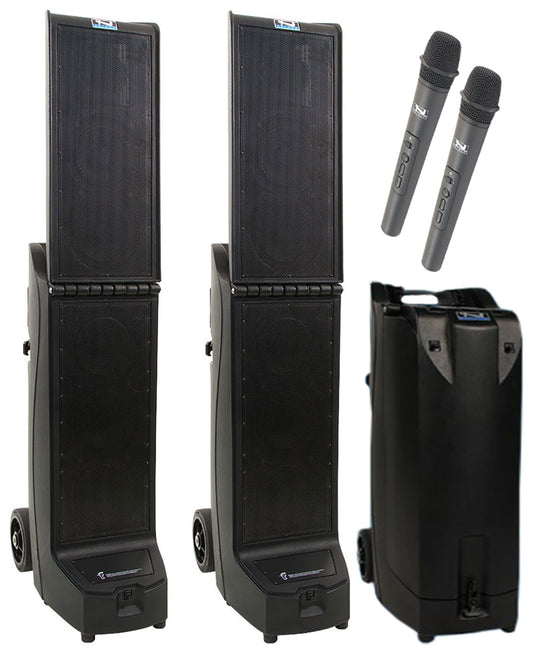 Anchor Audio 965200 Bigfoot Airflex XR2 Portable Bluetooth PA System with 2 Wireless Microphones - PSSL ProSound and Stage Lighting