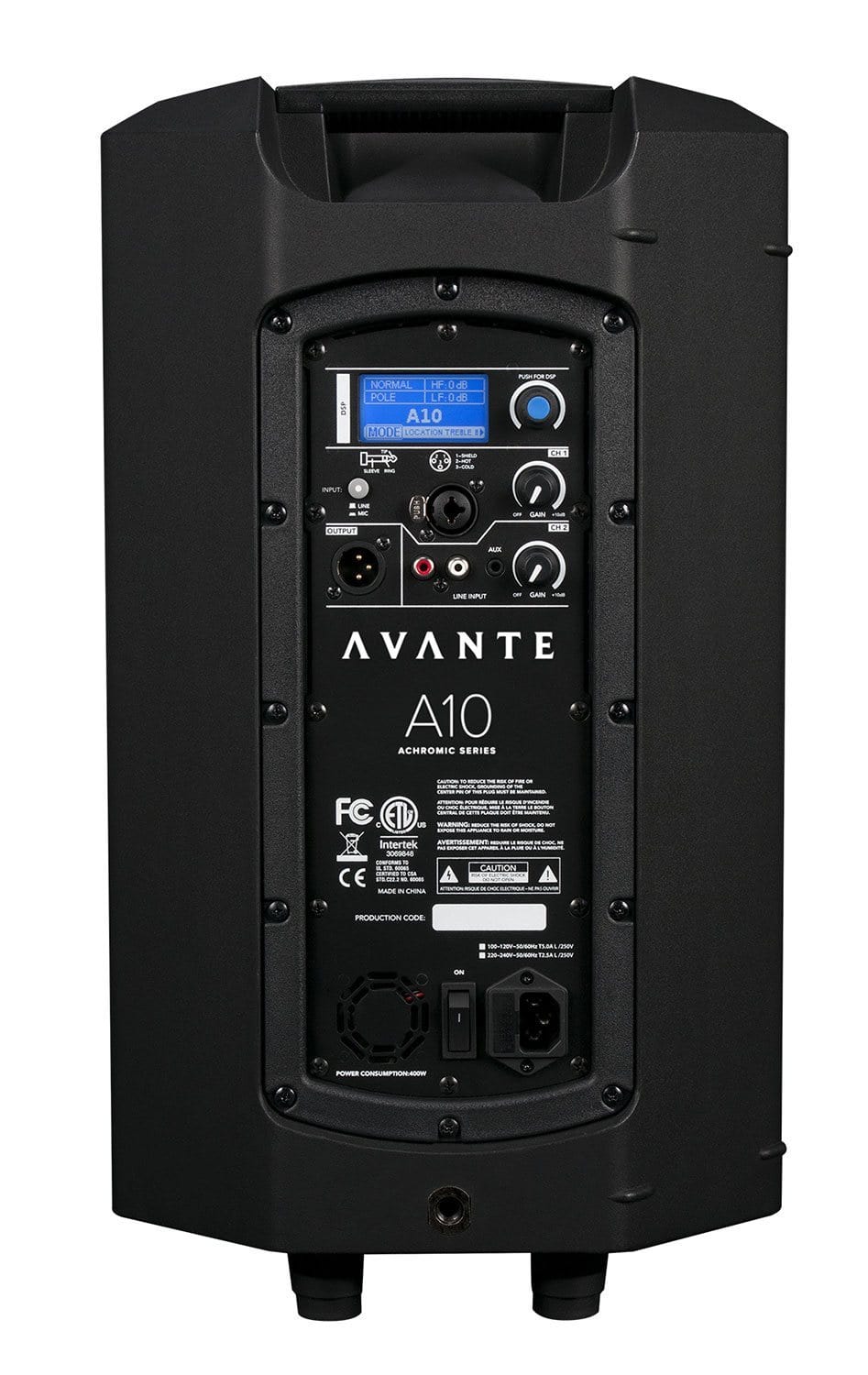 Avante A10 10-Inch Powered 2-Way Speaker - ProSound and Stage Lighting