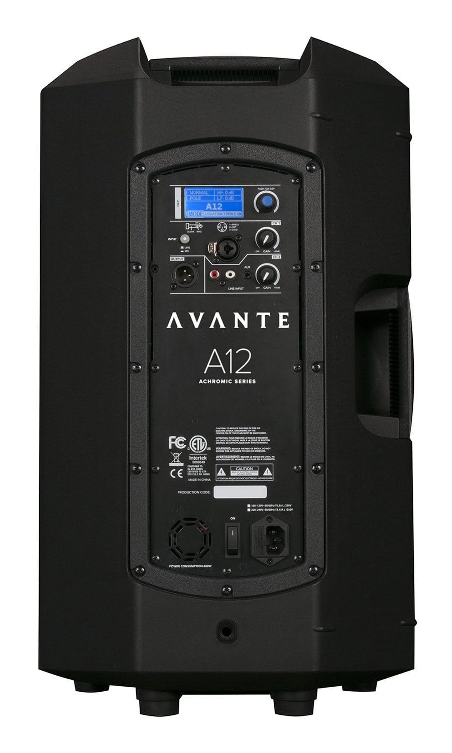 Avante A12 12-Inch Powered 2-Way Speaker - ProSound and Stage Lighting