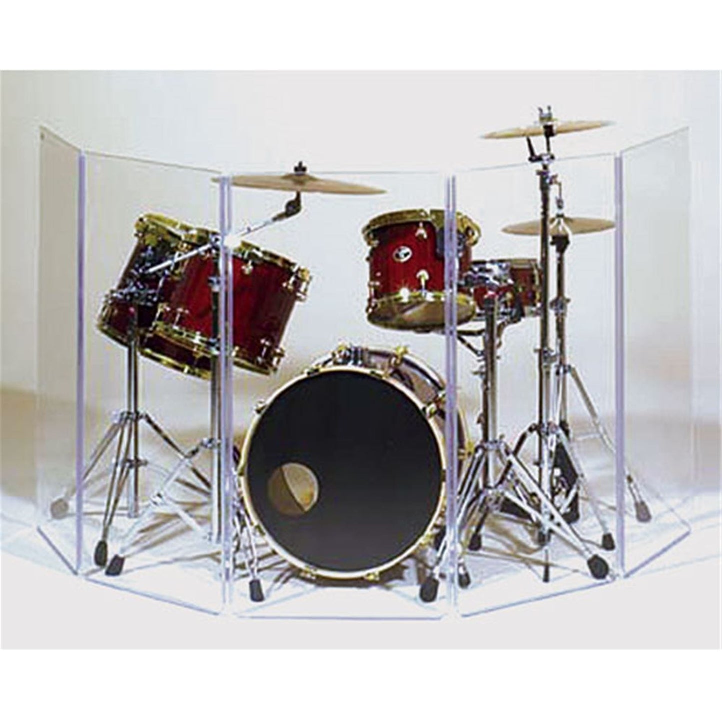 CLEARSONIC A4-5 - 4' High 5 Pc Drum Sheild - ProSound and Stage Lighting