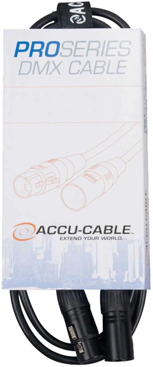 Accu-Cable Pro 3-Pin XLR F to XLR M DMX Cable 50Ft - ProSound and Stage Lighting